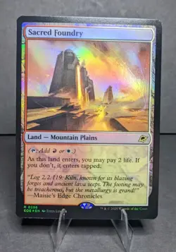 Sacred Foundry Edge of Eternities Foil - Image 1