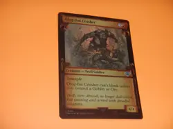 MTG LOTR OLOG HAI CRUSHER FOIL SHOWCASE SCROLLS PAK2SLEEVE FREE SHIPPING - Image 1
