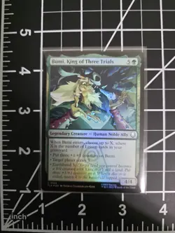 Bumi, King of Three Trials 169 HOLO Avatar The Last Airbender *FREE SHIPPING* - Image 1