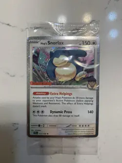 Pokemon Hop's Snorlax GameStop Promo Card 117/159 Journey Together SEALED💎🔥 - Image 1
