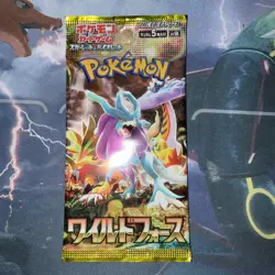(1 Pack) Pokemon Card Game Wild Force Booster Pack 2024 Sv5K Japanese Sealed - Image 1
