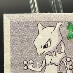 Mewtwo Pokemon Mini Sticker Cards 1998 Banpresto Nintendo TCG Japan Vintage - Image 3