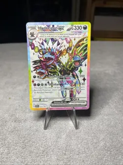 Pokemon Tcg Hydreigon Ex 223/191 Surging Sparks Ultra Rare Sir Holo Full Art Nm - Image 1