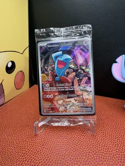 Pokemon TCG - Team Rocket's Wobbuffet 203 SVP NM [SEALED] Scarlet & Violet Promo - Image 1
