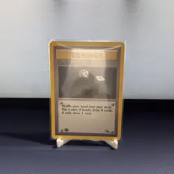 Gambler 1st Edition Fossil 60/62 WOTC Vintage Pokemon 1999 - Image 1