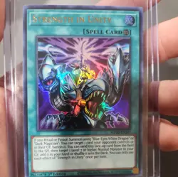 Yugioh Strength in Unity MP20-EN247 Ultra Rare 1st Ed NM - Image 1