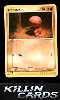 Trapinch - 78/97 78/97 Pokemon Common Dragon Card NM - Image 1