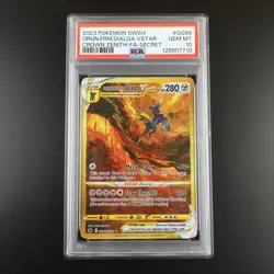 PSA 10 Origin Forme Dialga Vstar GG68/GG70 Pokemon Crown Zenith Holo Graded Card - Image 1