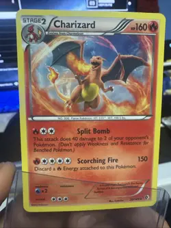 Charizard 20/149 Pokemon Boundaries Crossed Holo Rare 2012 Card NM - Image 1