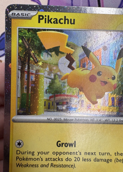 Pikachu 018/091 Halloween Holo Pokemon Trading Card Game 🌺 - Image 2