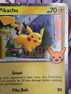 Pikachu 018/091 Halloween Holo Pokemon Trading Card Game 🌺 - Image 3
