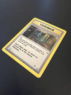 The Rocket’s Training Gym 104/132 Gym Heroes Unlimited 2000 Pokemon Card Rare NM - Image 3