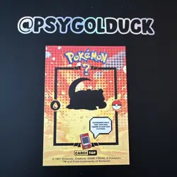 Pokemon Card Peru Base Set Slowpoke - Image 2