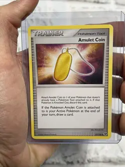 Amulet Coin #97/106 Great Encounters Uncommon - Pokemon Card 2008 Nintendo NM - Image 1