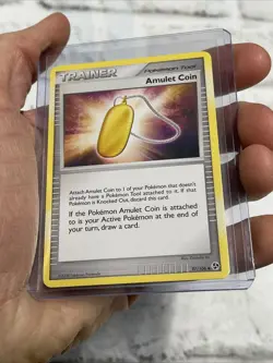 Amulet Coin #97/106 Great Encounters Uncommon - Pokemon Card 2008 Nintendo NM - Image 2