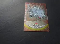 2000 Topps Pokemon Chrome #111 Rhyhorn Series 2 Trading Cards *Corner Ding* - Image 1