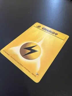 Lightning Energy 130/132 Gym Heroes Unlimited 2000 Pokemon Card LP - Image 4