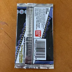 Gundam M.S. War Trading Card Game Wing Gundam Team 10 Card Booster Pack Sealed - Image 2