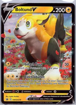 Boltund V SWSH219 SWSH: Sword & Shield Promo Cards - Pokemon Card - NM - Image 1