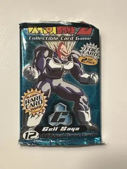 Dragonball Z "Cell Saga" 12-Card Sealed Unlimited Booster Pack X1 - Image 2