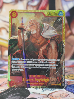 Silvers Rayleigh OP08-118 Reprint PRB-02 One Piece TCG English Card Premium Best - Image 1
