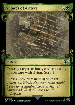 Shower of Arrows - Foil - Showcase Scrolls x1 - Universe Beyond: The Lord of the - Image 1