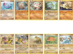 LOT DE 10 CARTES POKEMON TYPE COMBAT N°4 (VOIR DETAIL) - Image 1