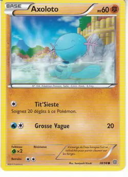 LOT DE 6 CARTES POKEMON TYPE COMBAT OPERMINE BACABOUH TARINOR AXOLOTO NODULITHE - Image 4