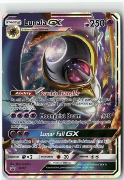 Lunala GX, Pokemon SM Promos Promo, SM17 LP - Image 1
