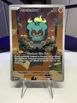 Pokemon TCG Mega Evolution Marshadow 146/132 Illustration Rare English #1 - Image 1
