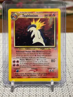2000 Pokemon #18/111 Typhlosion (Neo Genesis) Holo WOTC Unlimited - Image 1