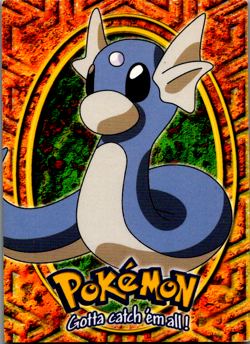Dratini #147 E10 of 12 Stage 1 - Topps Pokemon Series TV Animation Edition Blue - Image 1