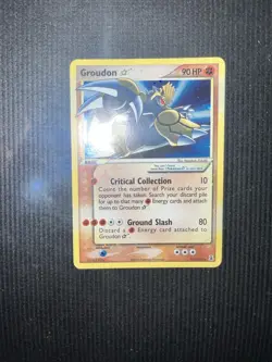 Groudon Gold Star (EX Delta Species) - Pokemon Holo 111/113 ENGLISH - Image 1