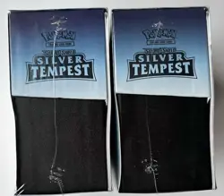 Set of Two Silver Tempest TCG Elite Trainer Boxes ETBs SEALED - 1 Pokemon Center - Image 4