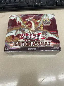 Yugioh Ignition Assault 1st Edition Booster Box Sealed English Konami - Image 1
