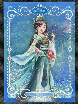 Mulan 2025 Suplay Disney Princess Create Your World Flowing Sand Card #01 - Image 2