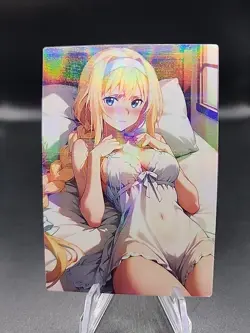 Alice Zuberg Art Sword Online Anime Waifu Card Doujin ACG Goddess Holo - Image 1