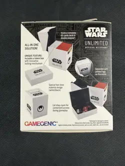 Star Wars TCG Sealed Soft Crate Accessory Box Gamegenic Card Holder - Image 2
