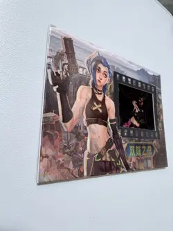 League Of Legends Jinx Film Card Waifu Full Art Holo Foil Doujin Collector Chase - Image 2