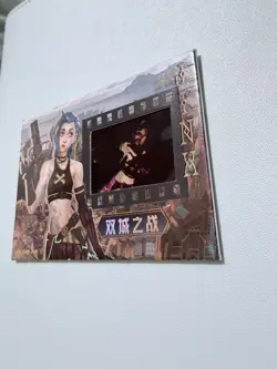 League Of Legends Jinx Film Card Waifu Full Art Holo Foil Doujin Collector Chase - Image 3