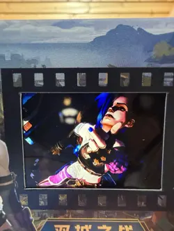 League Of Legends Jinx Film Card Waifu Full Art Holo Foil Doujin Collector Chase - Image 5