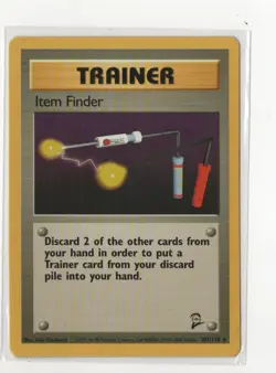 Pokemon Card - Base Set 2 - Trainer Item Finder - 103/130 - Image 1