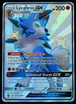 Lycanroc GX #SV67 NM-M Pokemon Card - Image 1