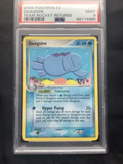 Pokemon Cards: EX Team Rocket Returns Rare: Quagsire 26/109: PSA 9 - Image 2