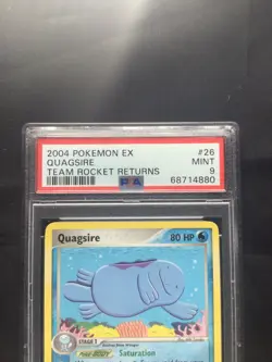 Pokemon Cards: EX Team Rocket Returns Rare: Quagsire 26/109: PSA 9 - Image 3