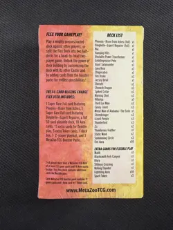 Metazoo TCG Sealed Blazing Charge Flex Deck 2025 Ultra Rare (3 Packs + 80 Cards) - Image 3