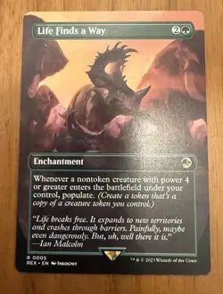 Life Finds a Way (Borderless) Universes Beyond: Jurassic World Regular - Image 1