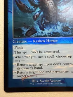 Hullbreaker Horror Foil - 2025 NM - Kraken Horror Control Staple - GravesVault - Image 5