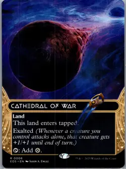 Cathedral of War (0006) (Borderless) R Edge of Eternities: Stellar Sights 6 NM - Image 1