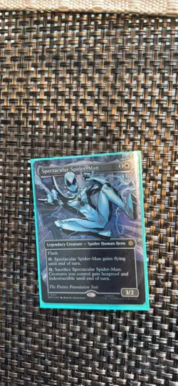 Spectacular Spider-Man (0241) (Borderless) (Textured Foil) Marvel's - Image 1